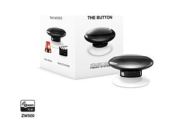 FIBARO Button χρώμα Μαύρο (Z-Wave)