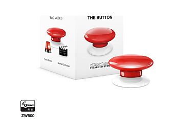 FIBARO Button Χρώμα Κόκκινο (Ζ-Wave)