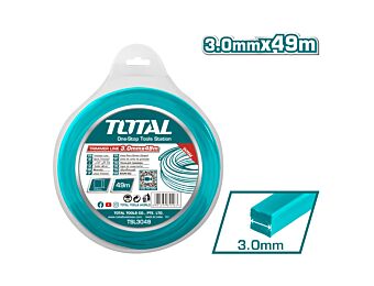 TOTAL ΜΕΣΙΝΕΖΑ ΤΕΤΡΑΓΩΝΗ 3mm - 49m (TSL3049)