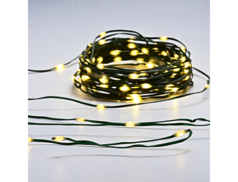 SKIN LINE LAMP 300 ΛΑΜΠ. LED WW ΑΝΤΑΠΤ. 8 ΠΡΟΓΡ. IP44 ΜΗΚΟΣ 30m 2m ΠΡΑΣΙΝΟ ΚΑΛΩΔΙΟ ΤΡΟΦ.