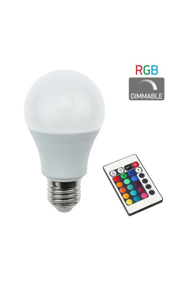 ΛΑΜΠΤΗΡAΣ LED RGB E27 7.5W