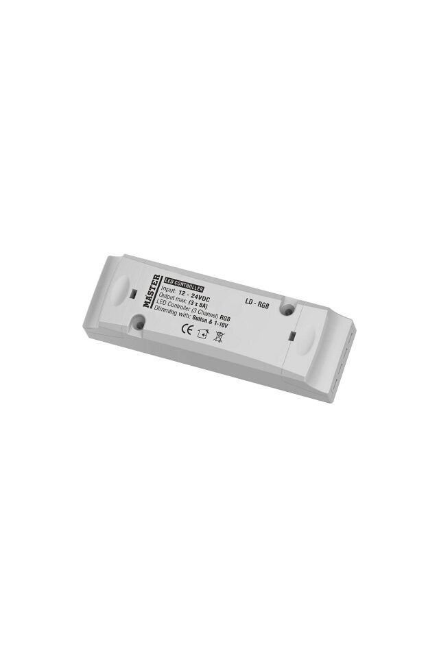 LED CONTROLLER 3 CHANNEL 3x8A/12-24VDC ( BUTTON & 1-10V