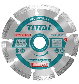 TOTAL ΔΙΑΜΑΝΤΟΔΙΣΚΟΣ UNIVERSAL 230 Χ 22.2mm (TAC2112301)