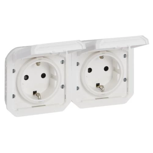 ΠΡΙΖΑ ΣΟΥΚΟ LEGRAND PLEXO ΔΙΠΛΗ ΛΕΥΚΗ 069675L
