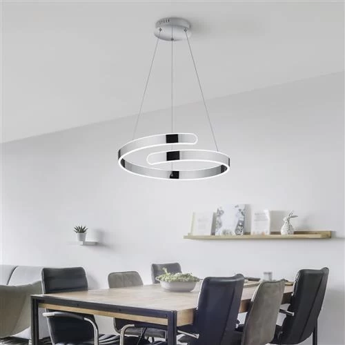 ΦΩΤΙΣΤΙΚΟ ΚΡΕΜΑΣΤΟ LED PARMA  37W 4000K ΧΡΩΜΙΟ R37071106 