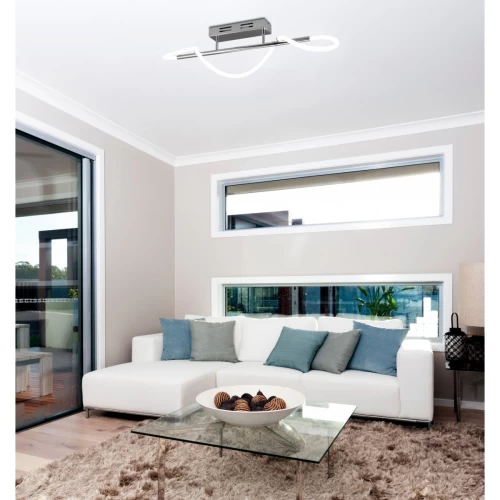 ΠΛΑΦΟΝΙΕΡΑ ΟΡΟΦΗΣ LED ARGOS 28W 4000K ΧΡΩΜΙΟ ΛΕΥΚΟ R62361106