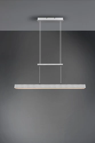 ΦΩΤΙΣΤΙΚΟ ΚΡΕΜΑΣΤΟ ΡΑΓΑ LED PAROS 22W 3000K BRUSHED ALUMINUM R32043105