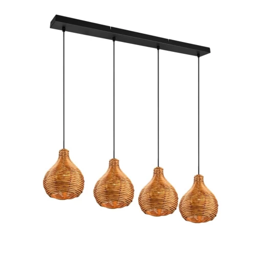 ΦΩΤΙΣΤΙΚΟ ΚΡΕΜΑΣΤΟ VINTAGE ΡΑΓΑ SPROUT 4ΧΕ14 ΚΑΦΕ R31294036