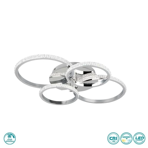 ΠΛΑΦΟΝΙΕΡΑ ΟΡΟΦΗΣ LED MEO 27W 4000K ΑΣΗΜΙ R67364106