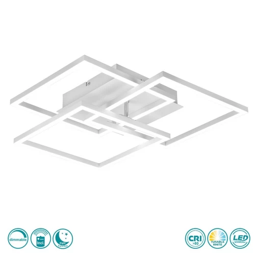 ΠΛΑΦΟΝΙΕΡΑ ΟΡΟΦΗΣ LED MOBILE 27W CCT ΛΕΥΚΟ R62883131