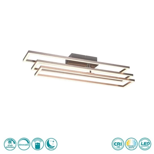 ΠΛΑΦΟΝΙΕΡΑ ΟΡΟΦΗΣ LED CORSO 36W CCT ΑΣΗΜΙ R64423107