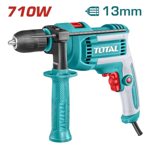 TOTAL ΔΡΑΠΑΝΟΣ ΗΛΕΚΤΡΟΝΙΚΟΣ  ΚΡΟΥΣΤΙΚΟΣ 710W ΤΑΧΥΤΣΟΚ 13mm (TG10713662)