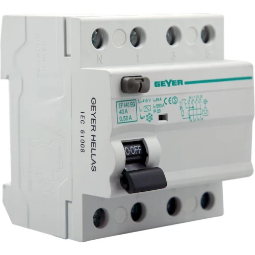 ΡΕΛΕ ΔΙΑΦΥΓΗΣ GEYER 4P40A/300mΑ