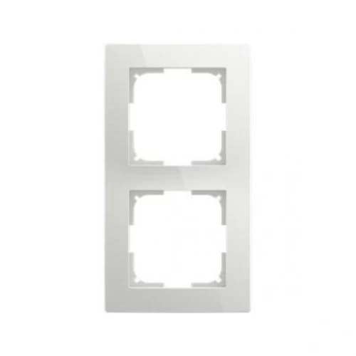 ABB BASIC ΠΛΑΙΣΙΟ 2Θ ΛΕΥΚΟ GLOSSY 2512-944-507