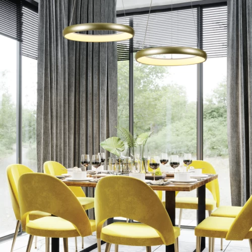 ΦΩΤ ΚΡΕΜΑΣΤΟ LED HARMONY 24W CCT ΧΡΥΣΟ HM23LEDP40GDCCT