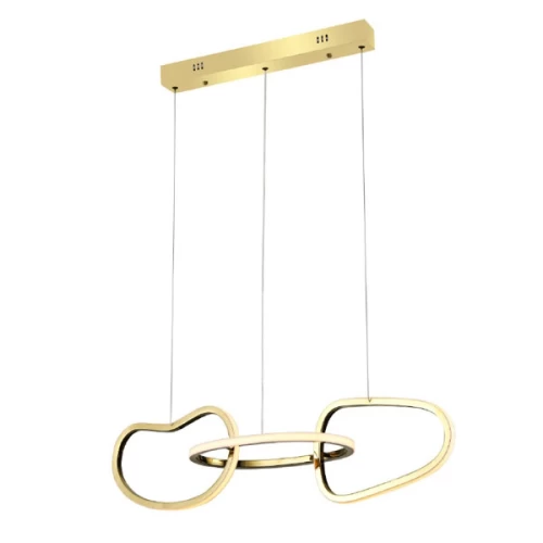 ΦΩΤ ΚΡΕΜΑΣΤΟ ΡΑΓΑ LED RING ΧΡΥΣΟ 42W CCT HM88LEDP3GDCCT