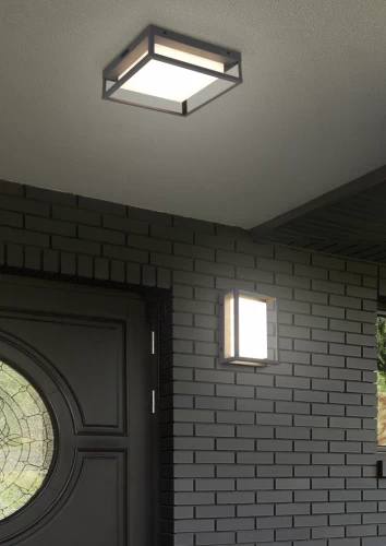 Πλαφονιέρα WITHAM LED 10.5W Ανθρακί CCT 277860142