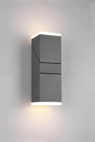 ΣΠΟΤ UP DOWN ΤΕΤΡΑΓΩΝO AVON LED 7W 3000K ΑΝΘΡΑΚΙ 270660242