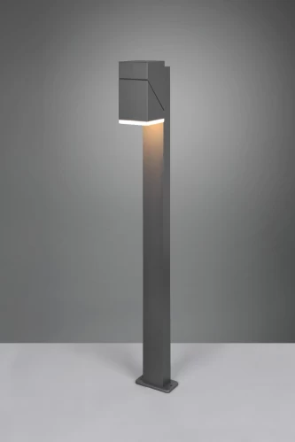 ΚΟΛΩΝΑΚΙ ΤΕΤΡΑΓΩΝΟ AVON LED 7W 3000K ΑΝΘΡΑΚΙ 470660142