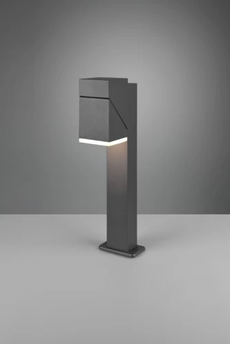 ΚΟΛΩΝΑΚΙ ΤΕΤΡΑΓΩΝΟ AVON LED 7W 3000K ΑΝΘΡΑΚΙ 570660142