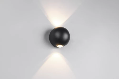 ΣΠΟΤ AVISIO LED 2 ΔΕΣΜΩΝ 2W 3000Κ ΜΑΥΡΟ 246760232