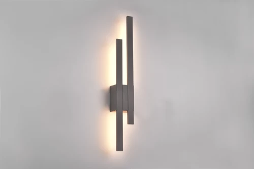 Απλίκα TAWA LED 2*9W 3000Κ Ανθρακί 221460242