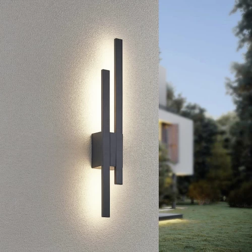Απλίκα TAWA LED 2*9W 3000Κ Ανθρακί 221460242