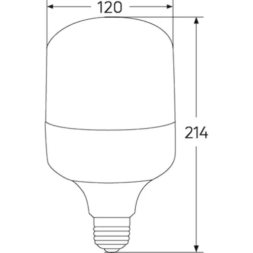 ΛΑΜΠΤΗΡΑΣ LED HIGHPOWER 40W E27 4000K 3600lm IP44