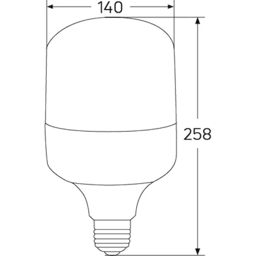 ΛΑΜΠΤΗΡΑΣ LED HIGH POWER 70W E27-Ε40 4000K 6300lm IP44