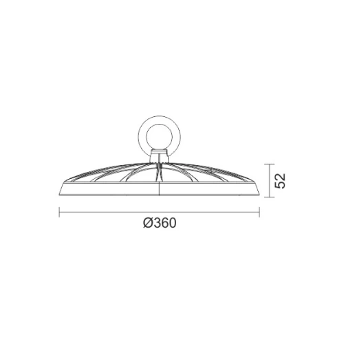 ΚΑΜΠΑΝΑ LED SMD UFO 200W 6000K