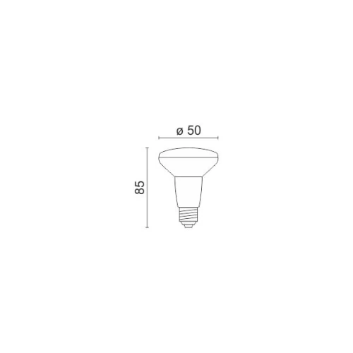 ΛΑΜΠΤΗΡAΣ LED R50 E14 6W 4000K