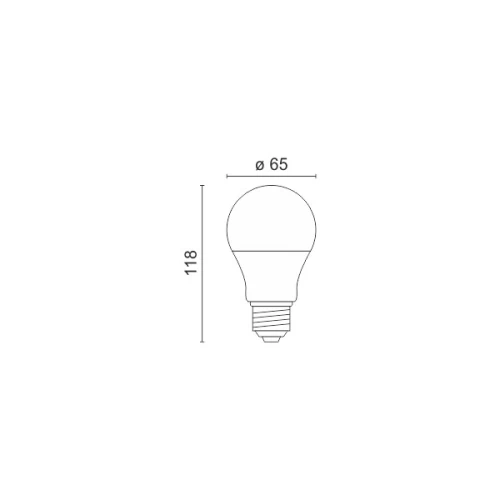 ΛΑΜΠΤΗΡAΣ LED E27 15W 4000K