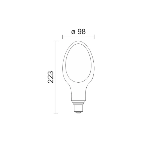 ΛΑΜΠΤΗΡAΣ LED HIGH POWER E27 40W 6000K MAGNOLIA