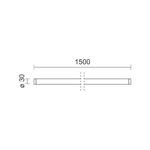 ΛΑΜΠΤΗΡAΣ LED T8 24W 1.50M 4000K ECONOMY
