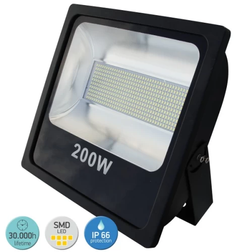 ΠΡΟΒΟΛΕAΣ LED SLIM SMD 200W 6000K