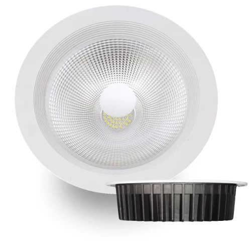 LED PANEL ΟΡΟΦΗΣ COB ΧΩΝΕΥΤΟ Φ22 30W 6000K