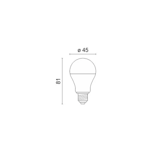 ΛΑΜΠΤΗΡAΣ LED ΣΦΑΙΡΙΚΗ E27 9W 6000K