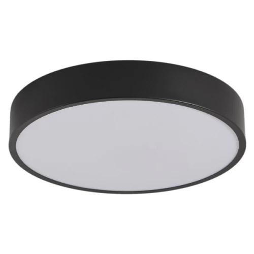 ΠΛΑΦΟΝΙΕΡΑ  LED ΣΤΡΟΓΓΥΛΗ ΜΑΥΡΗ CCT 28W 3000K | 4000K | 6000K