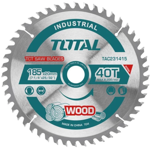TOTAL TCT ΔΙΣΚΟΣ ΞΥΛΟΥ Φ-185mm (TAC231415)