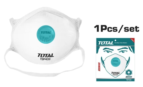 TOTAL ΜΑΣΚΑ ΠΡΟΣΤΑΣΙΑΣ 1 ΧΡΗΣΗΣ FFP2 ΜΕ ΦΙΛΤΡΟ (TSP402)
