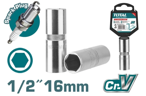 TOTAL ΚΑΡΥΔΑΚΙ ΓΙΑ ΜΠΟΥΖΙ 1/2 16mm (THSPS12166)