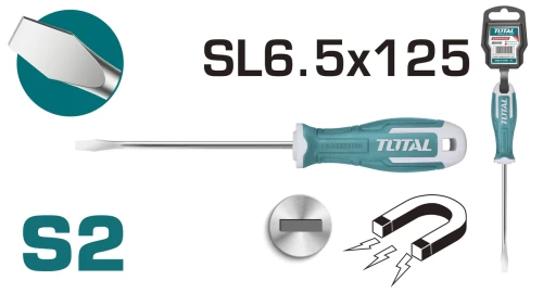 TOTAL ΚΑΤΣΑΒΙΔΙ ΜΑΓΝΗΤΙΚΟ ΙΣΙΟ SL 6.5 X 125mm (THT266125)