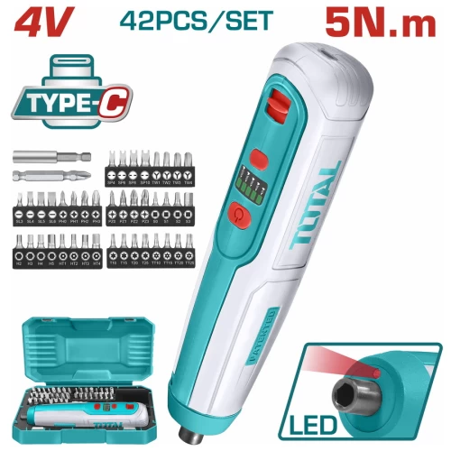 TOTAL ΚΑΤΣΑΒΙΔΙ ΜΠΑΤ. Li-ion 4V / 1.3Ah (TSDLI0406)