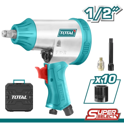 TOTAL ΣΕΤ ΑΕΡΟΚΛΕΙΔΟ 1/2 - 312Nm SUPER SELECT (TAT41125)