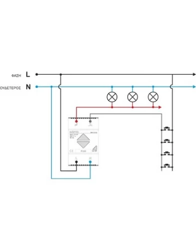 DIMMER ΡΑΓΑΣ All Loads /LED 230VAC