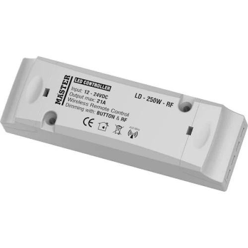 LED CONTROLLER 1 CHANNEL 21A/12-24VDC ( BUTTON & RF )