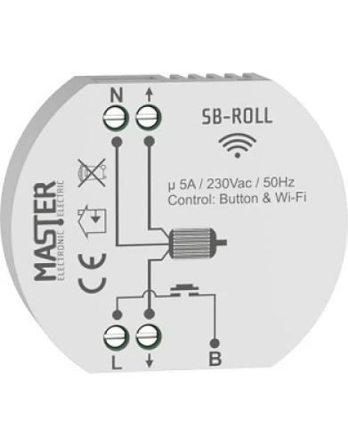SMART HOME/ΕΛΕΓΚΤΗΣ ΡΟΛΩΝ 230VAC / 2A (Wi-Fi)