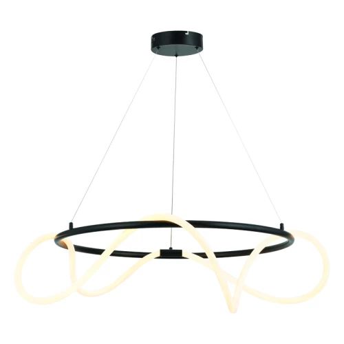 ΦΩΤ ΚΡΕΜΑΣΤΟ LED ΑΛΟΥΜΙΝΙΟ ΜΑΥΡΟ ΛΕΥΚΟ 60W 3000K KYMA D80