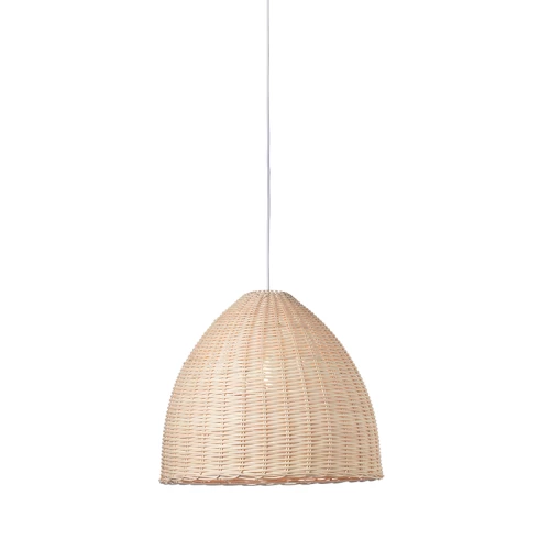 ΦΩΤ ΚΡΕΜΑΣΤΟ Ε27 ΚΑΦΕ RATTAN Φ45 OIA