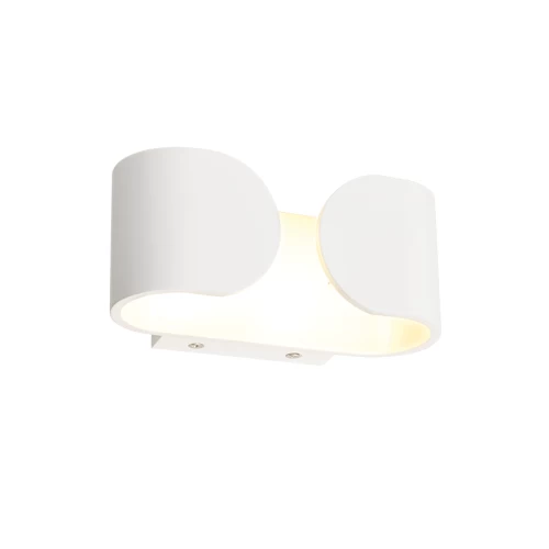 ΛΕΥΚΗ ΑΠΛΙΚΑ ΑΛΟΥΜΙΝΙΟΥ LED  2X3W 230V 3000K  NEPHELE